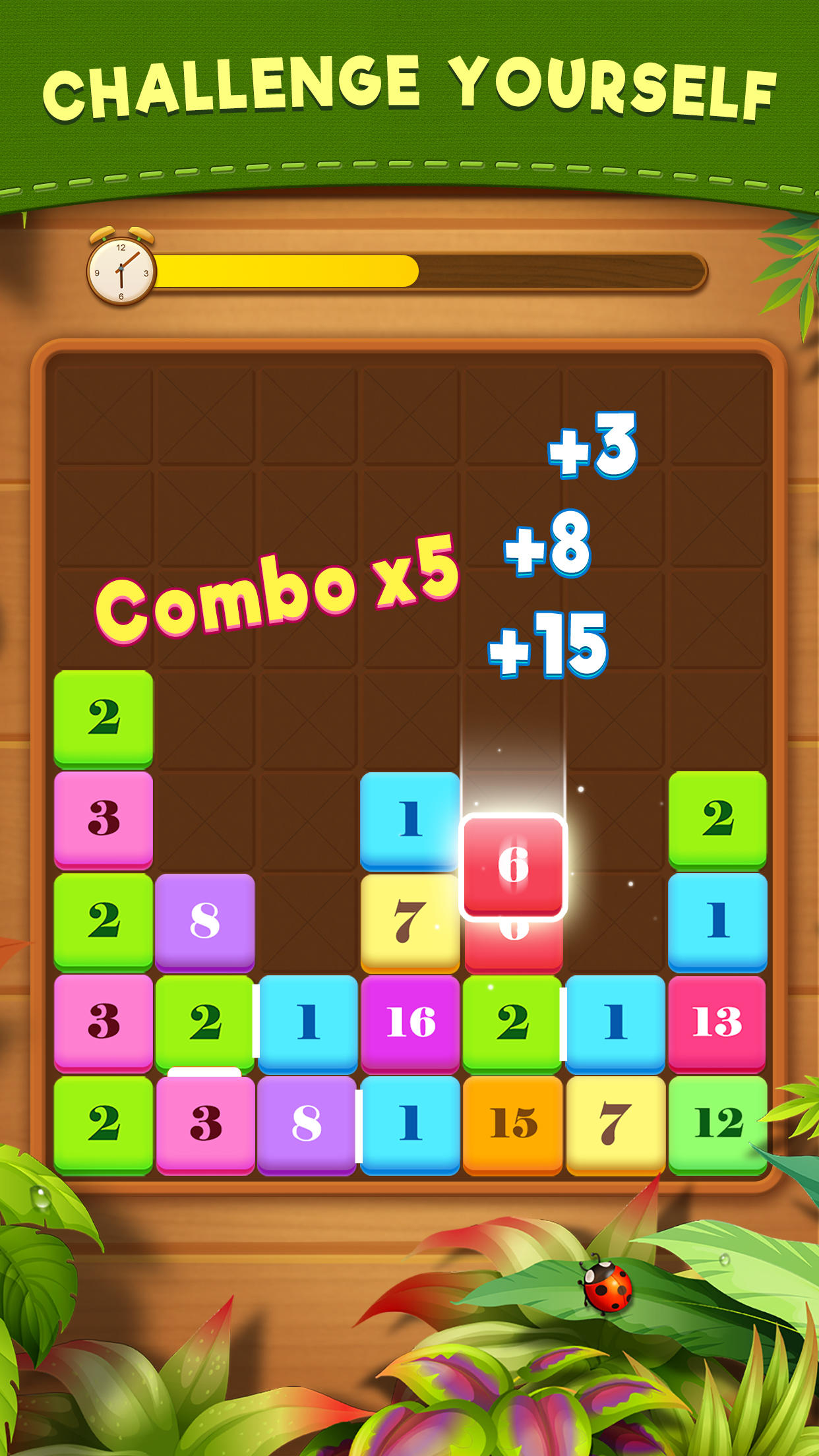 Drag n Merge: Block Puzzle Game Screenshot