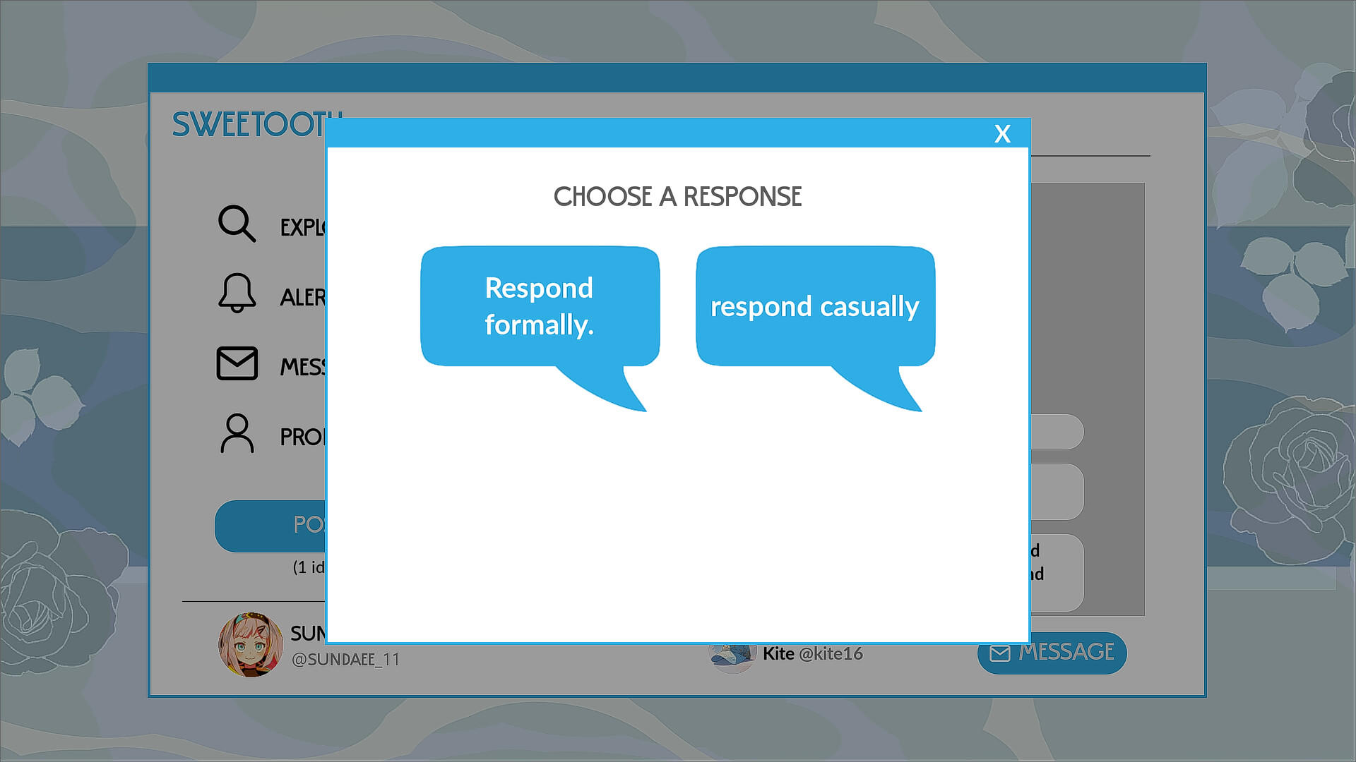 Screenshot of A Social Platform