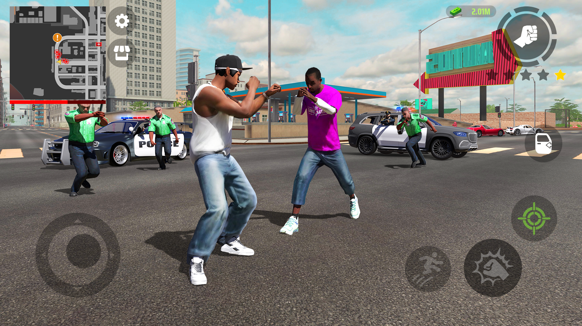 Gangster Grand - Crime City ภาพหน้าจอเกม