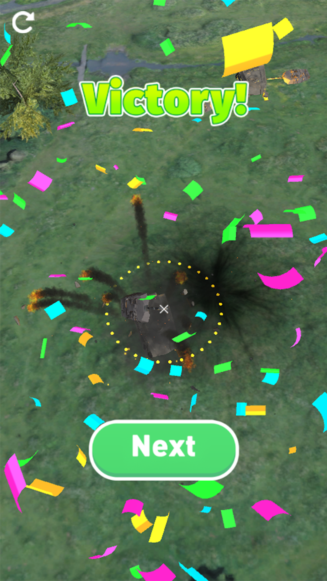 Artillery Strike Game Screenshot