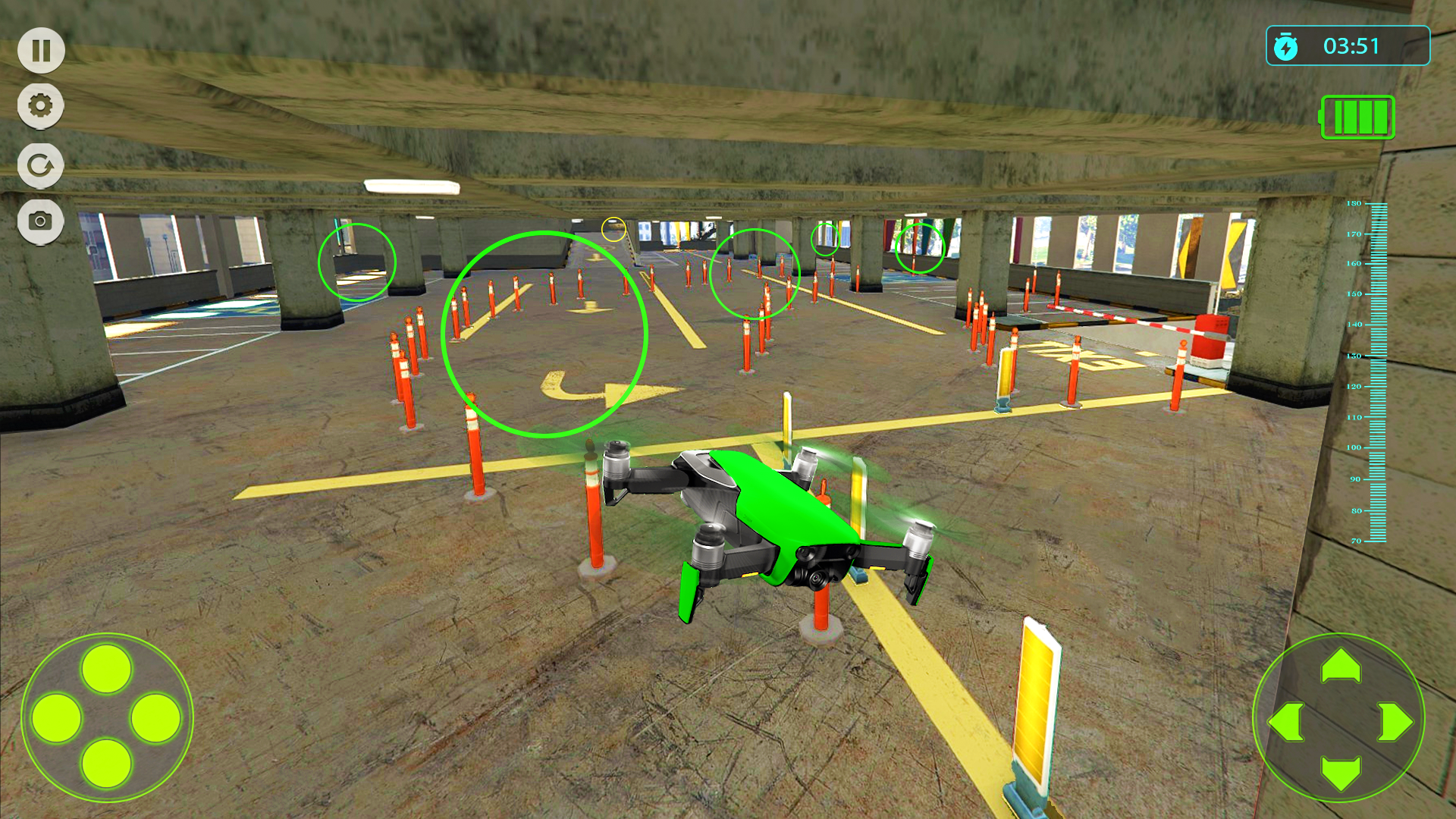 Drone Simulator 3D Flight Game Game Screenshot