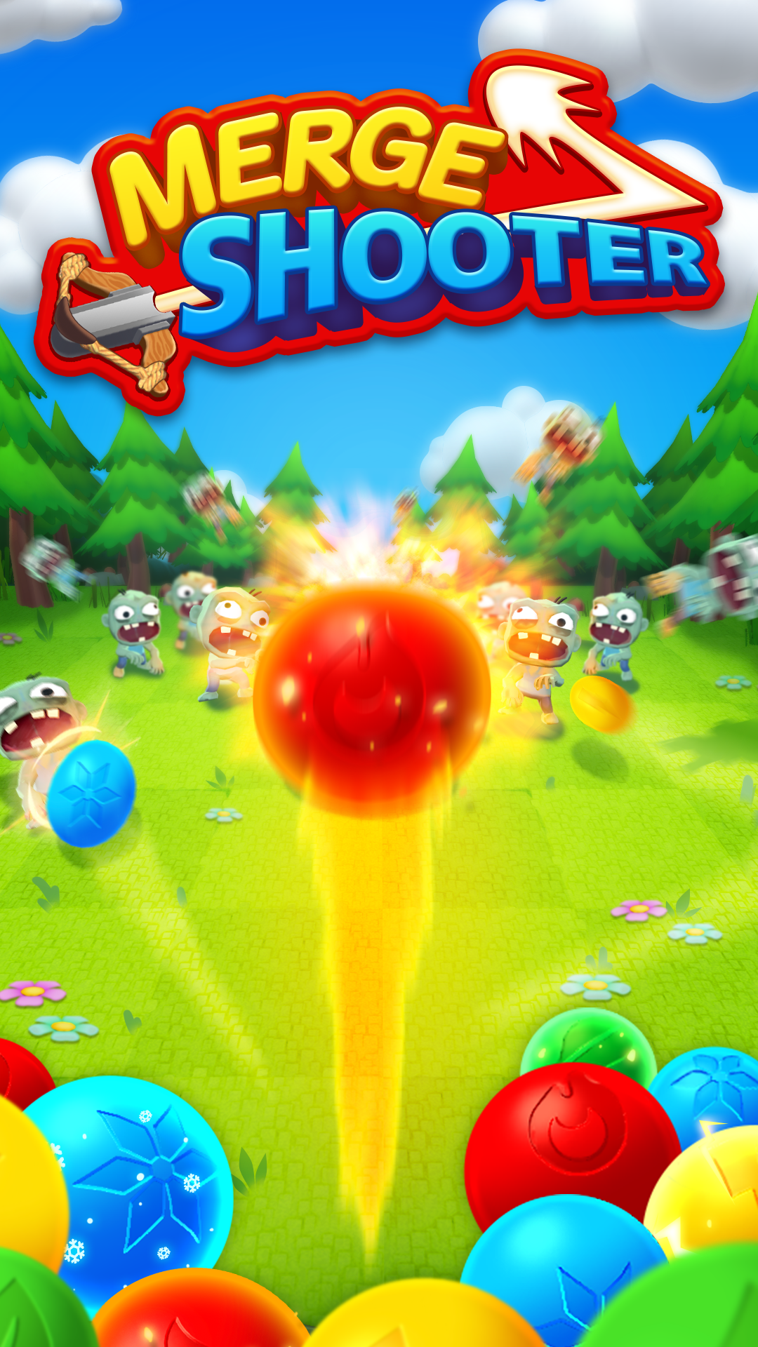 Merge Shooter Game Screenshot