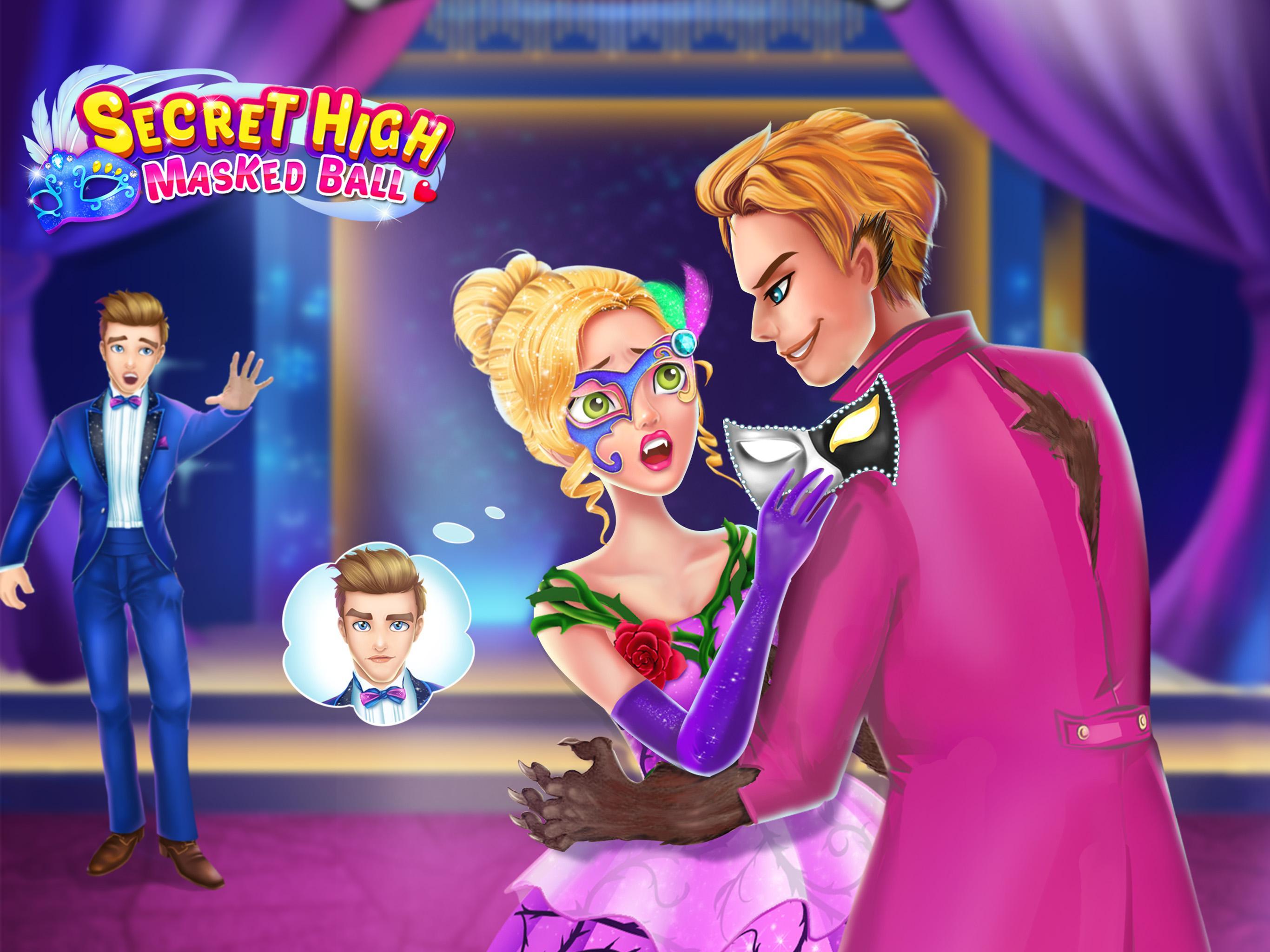 Скриншот игры Secret High School 2: The Mask