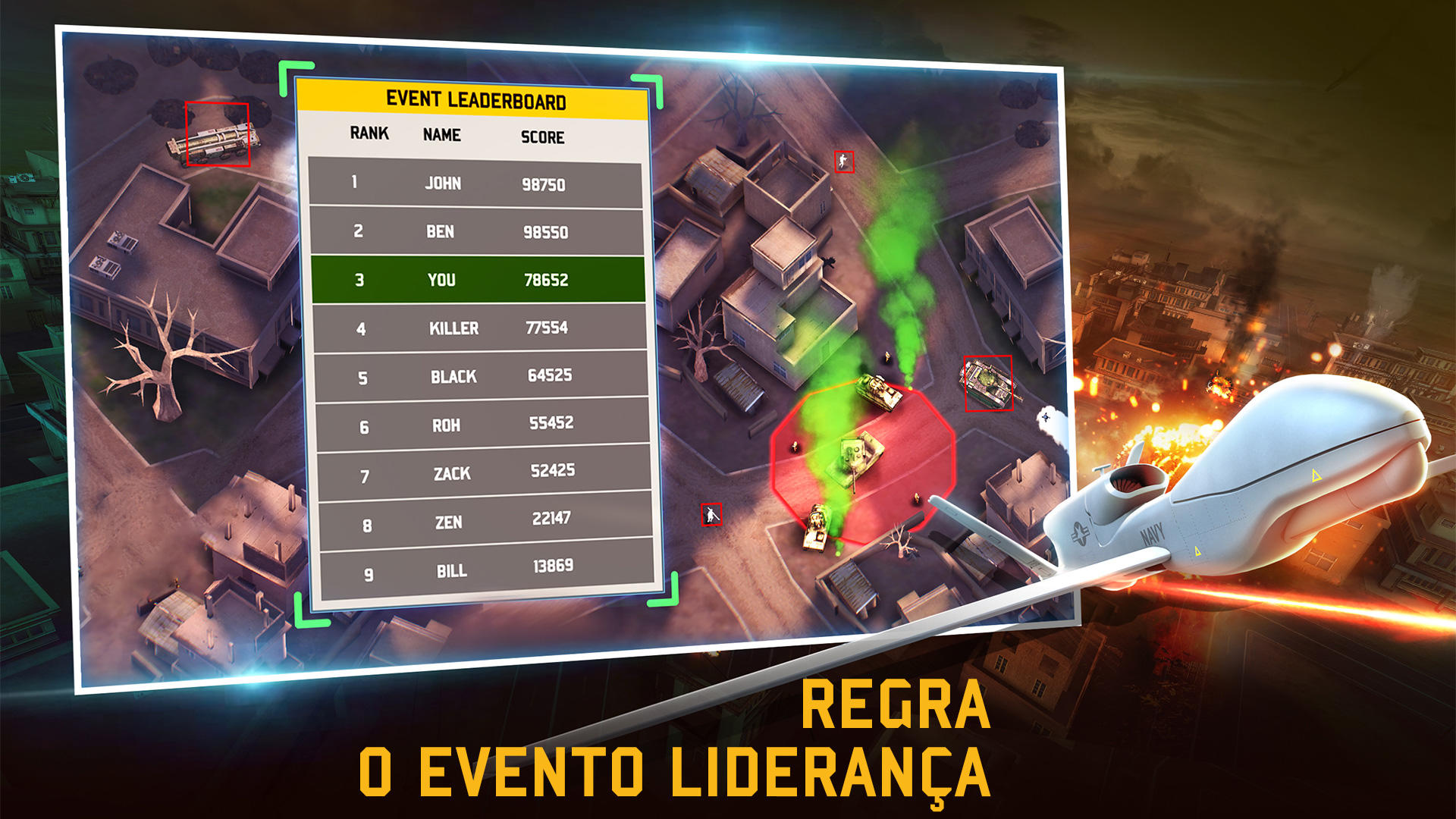 Captura de Tela do Jogo DRONE SHADOW STRIKE 3