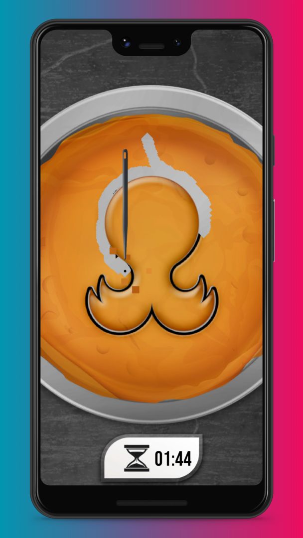 Screenshot of Sugar Honeycomb Squid Game