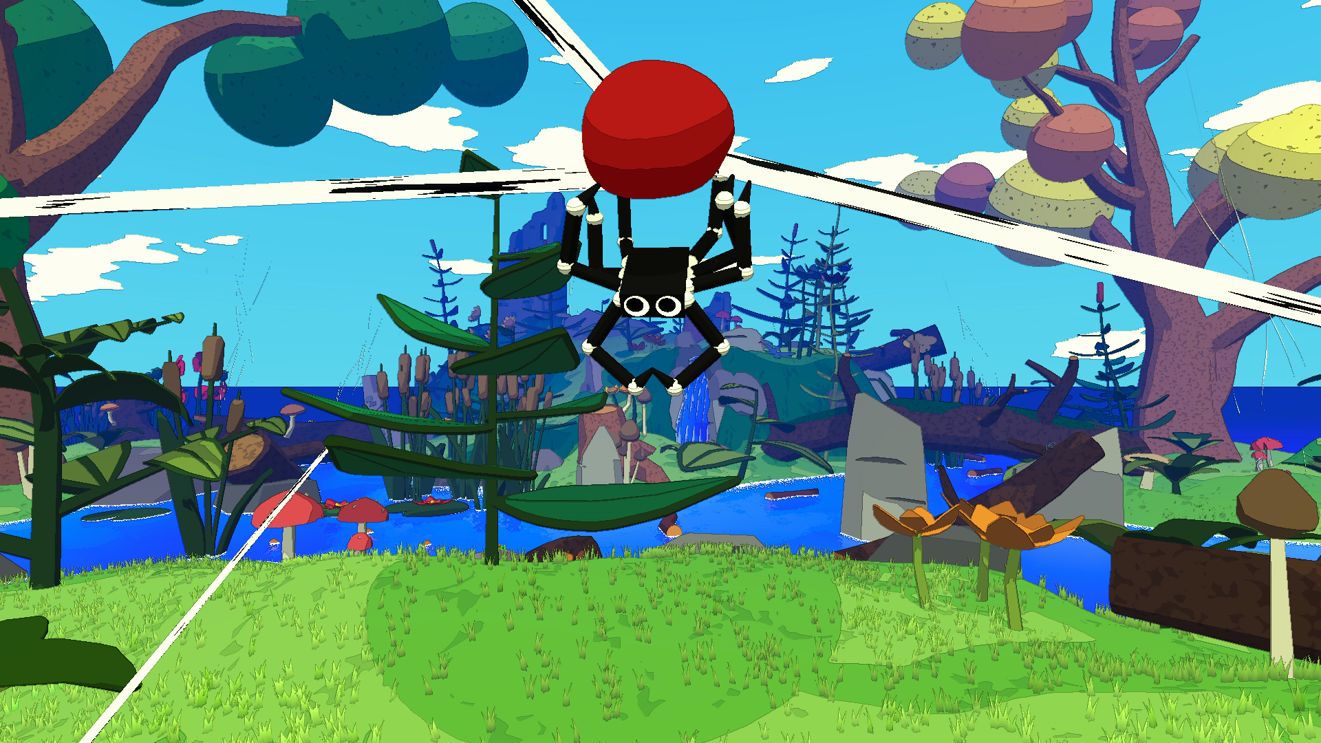 A Webbing Journey Demo screenshot game