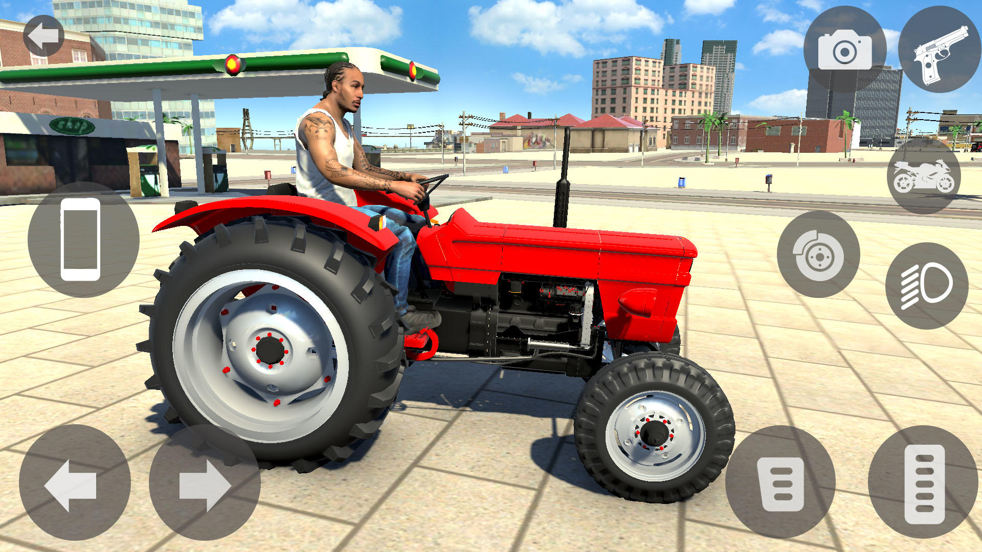 Indian Bike Crime Driving 3D Game Screenshot
