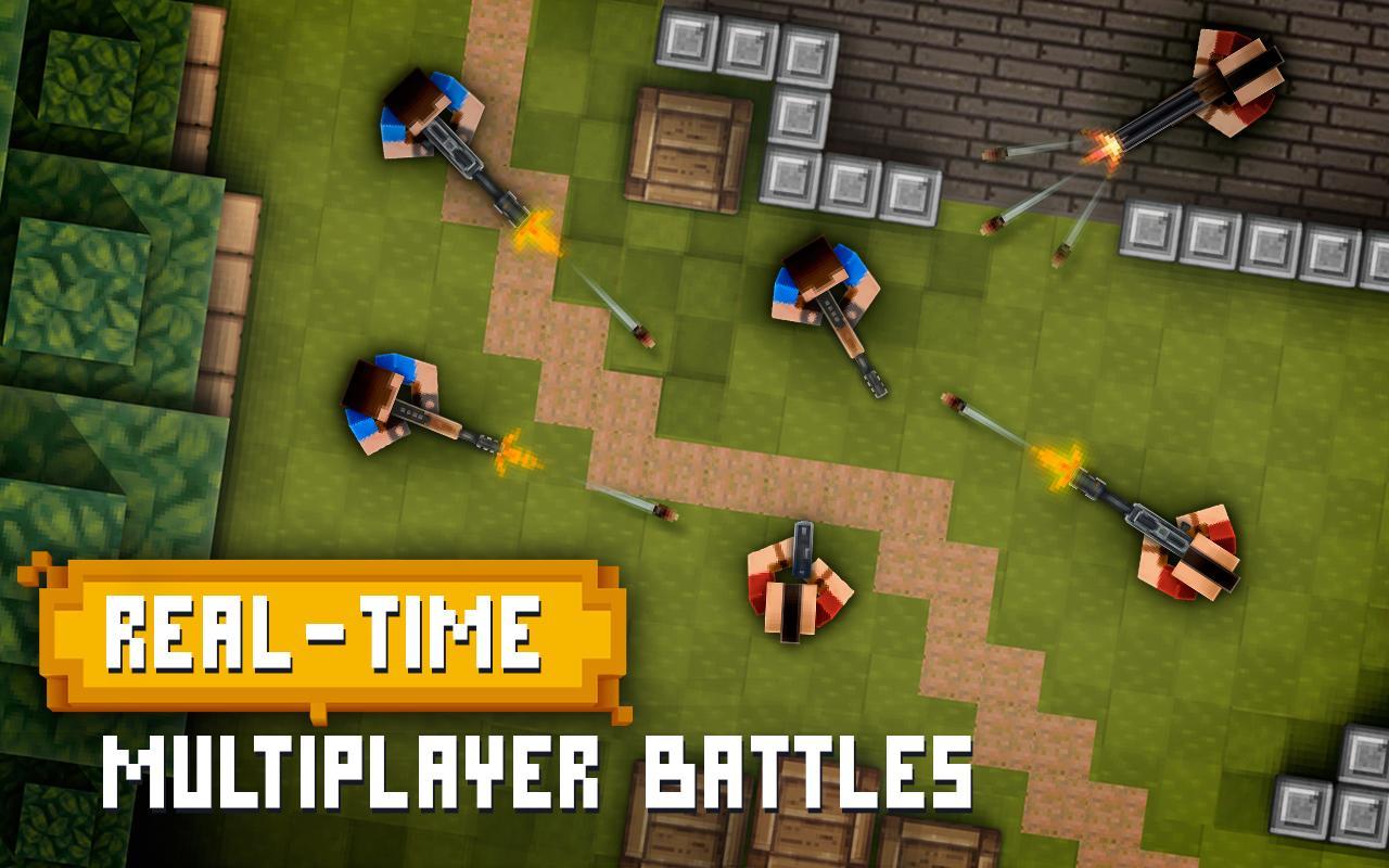 Captura de Tela do Jogo Pixels vs Blocks: Online PvP