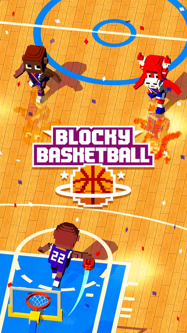 Blocky Basketball FreeStyle遊戲截圖