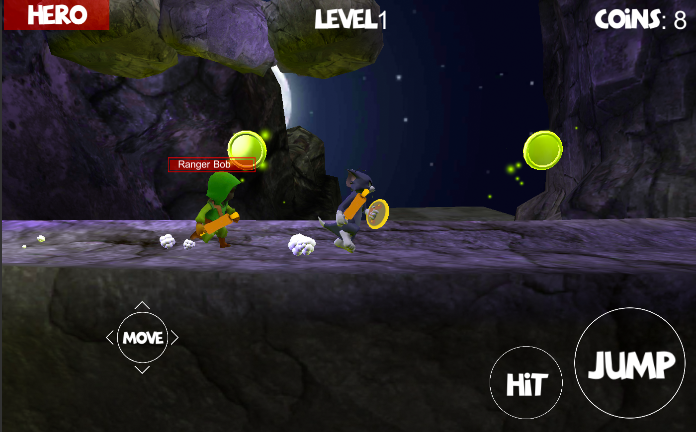 Tom 3D World Adventure Games ; Modern Platformer Game Screenshot