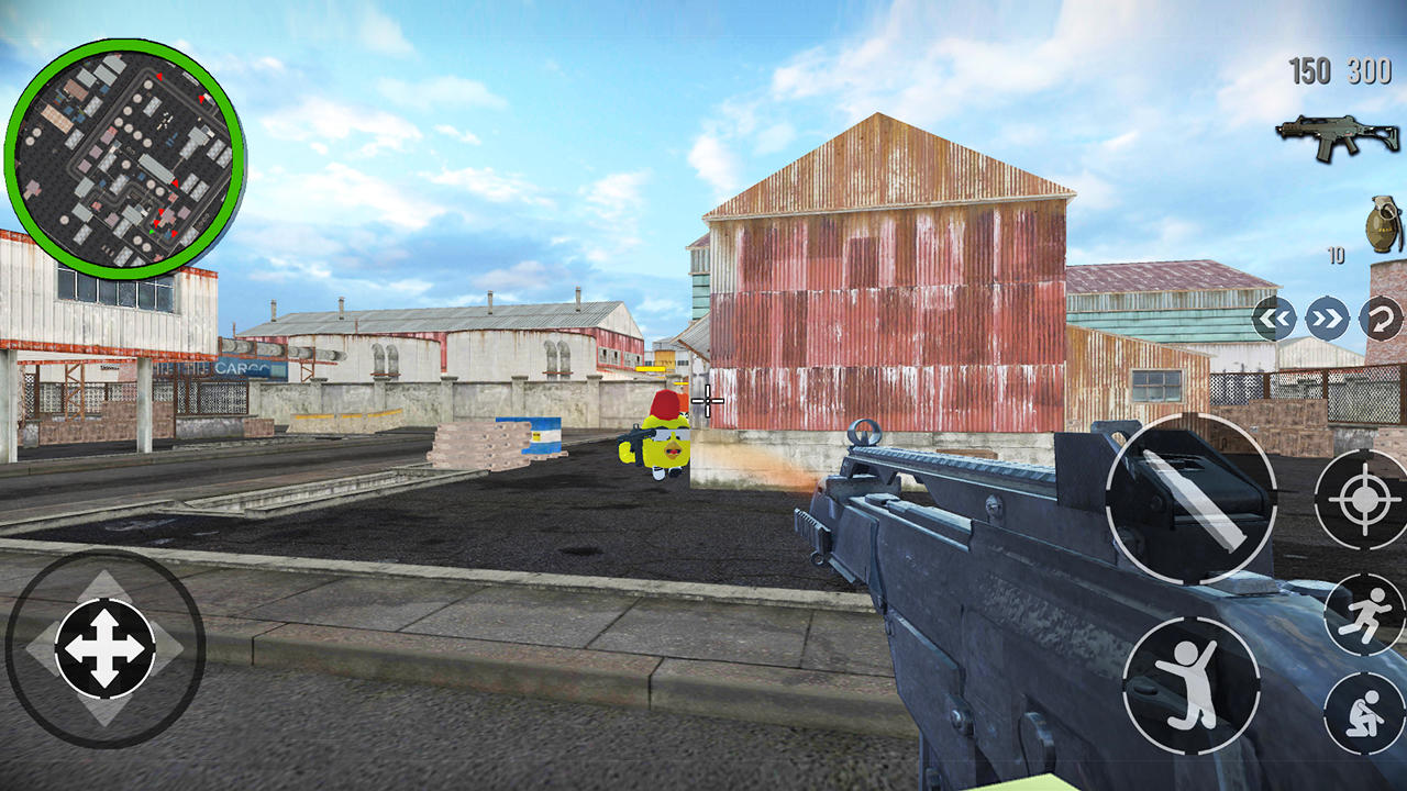 Chicken fps shoot Gun 3D Game Screenshot