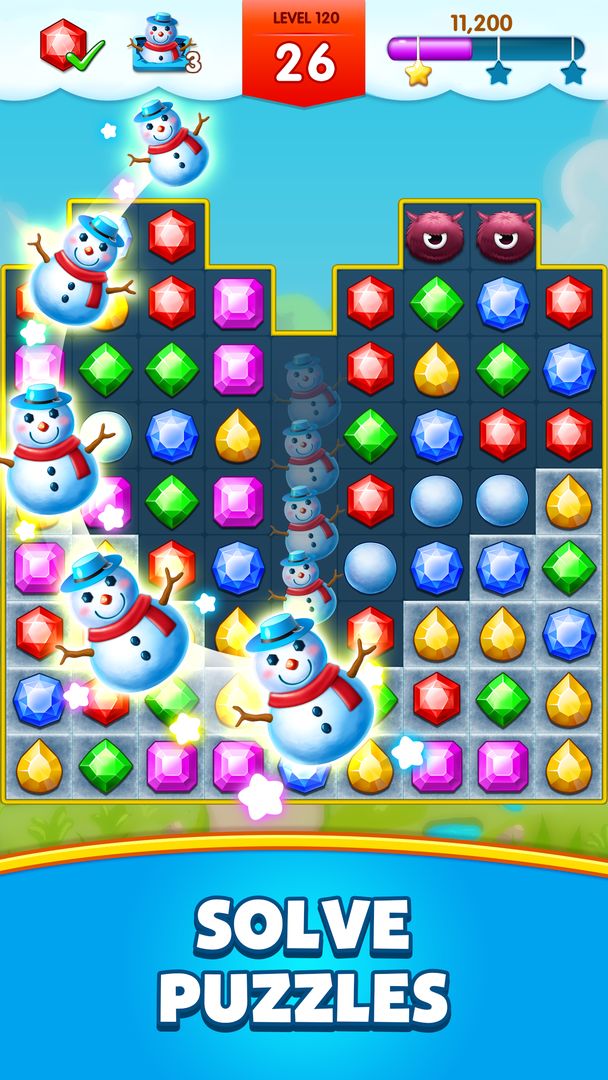Jewels Legend - Match 3 Puzzle screenshot game