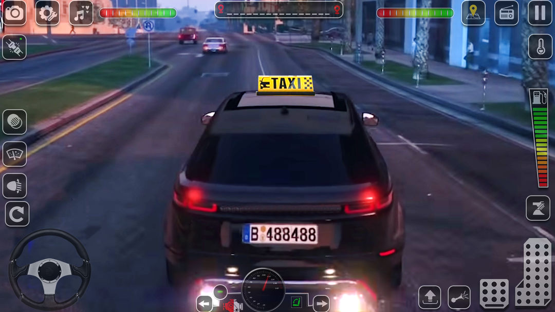 Screenshot of US Taxi Game: Taxi Games 2022