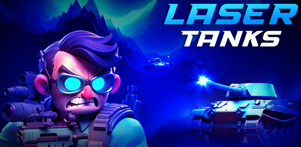 Banner of Laser Tanks: Pixel RPG 