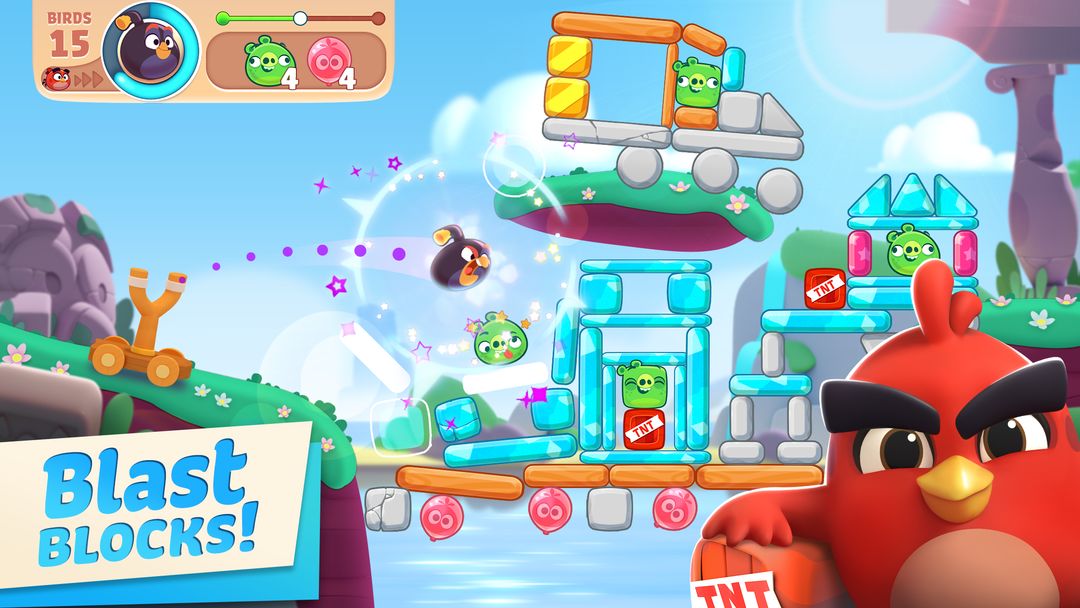 Angry Birds Journey screenshot game