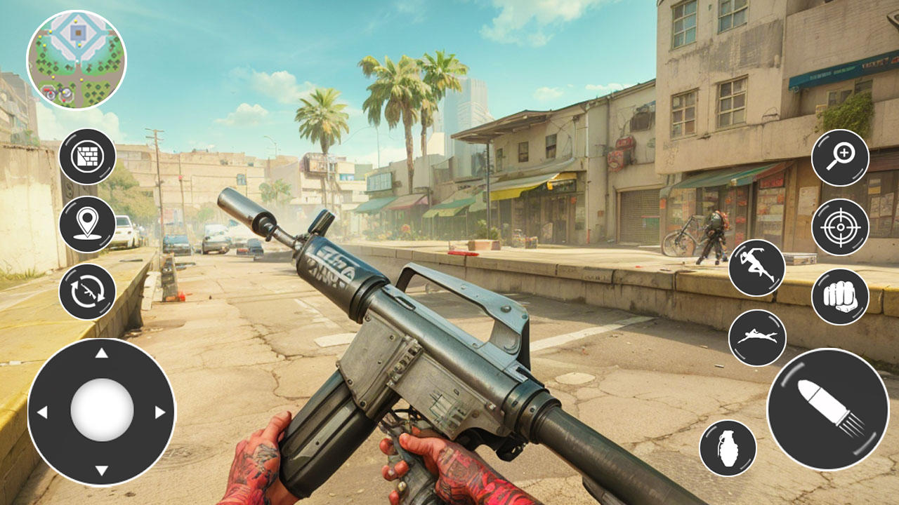 Screenshot 1 of เกมยิงปืนออฟไลน์ 3D 0.1