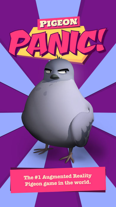Pigeon Panic! AR screenshot game