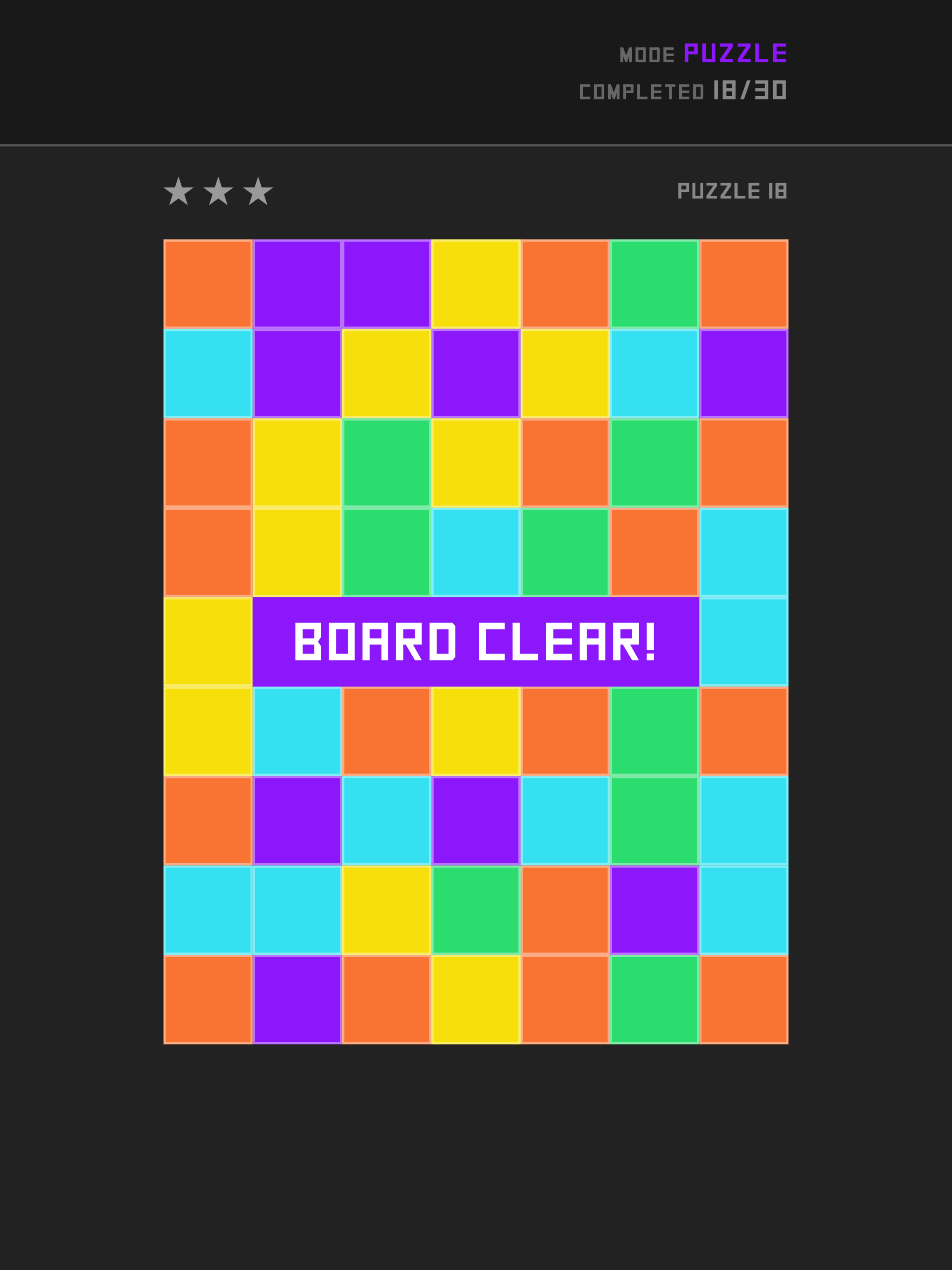 Color Magnet Game Screenshot