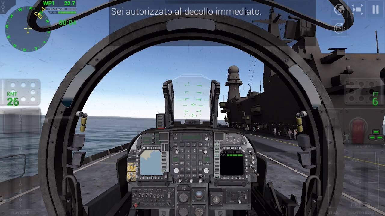 Screenshot of the video of Marina Militare It Navy Sim