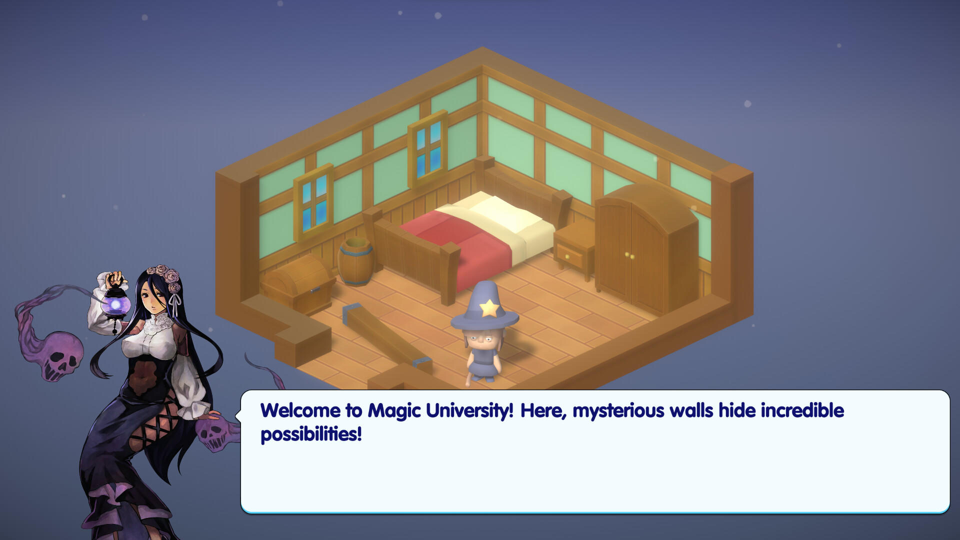 Скриншот игры Magic University