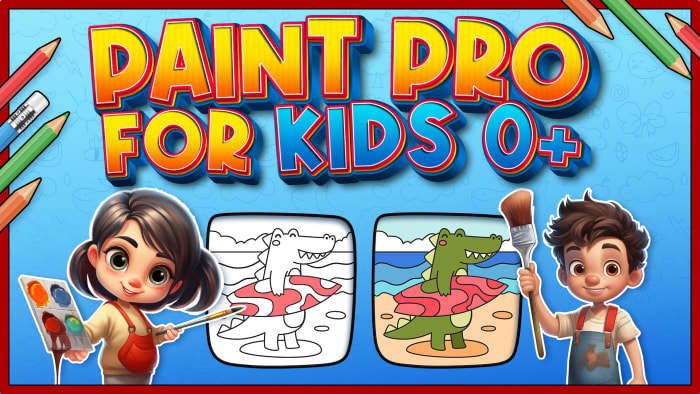 Banner of PAINT PRO for KIDS 0+ 