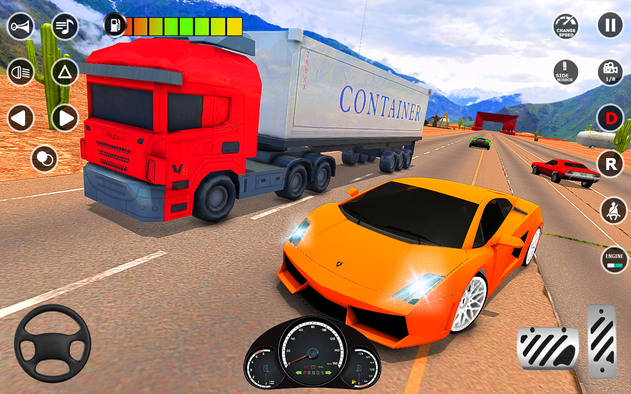 Traffic Driving-Racing Master Game Screenshot