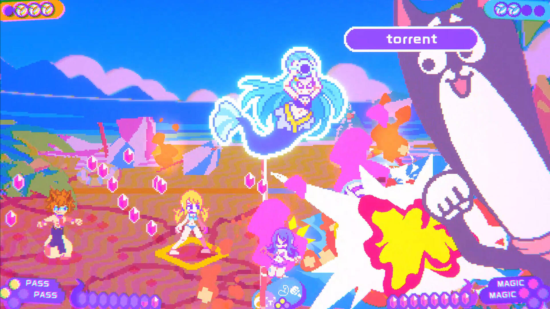 FAIRY TAIL: Beach Volleyball Havoc Game Screenshot