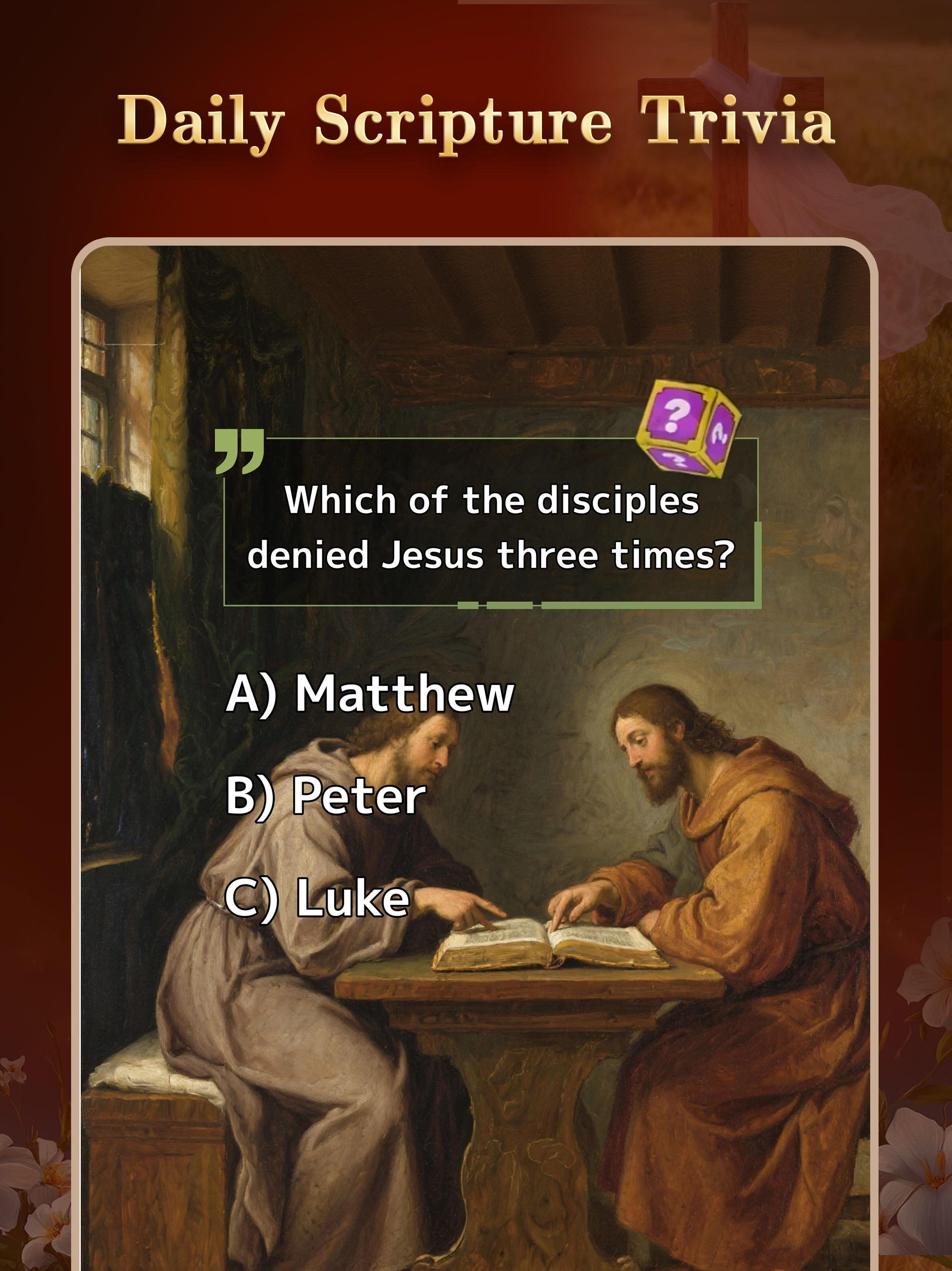 Bible Word Puzzle - Word Games Game Screenshot