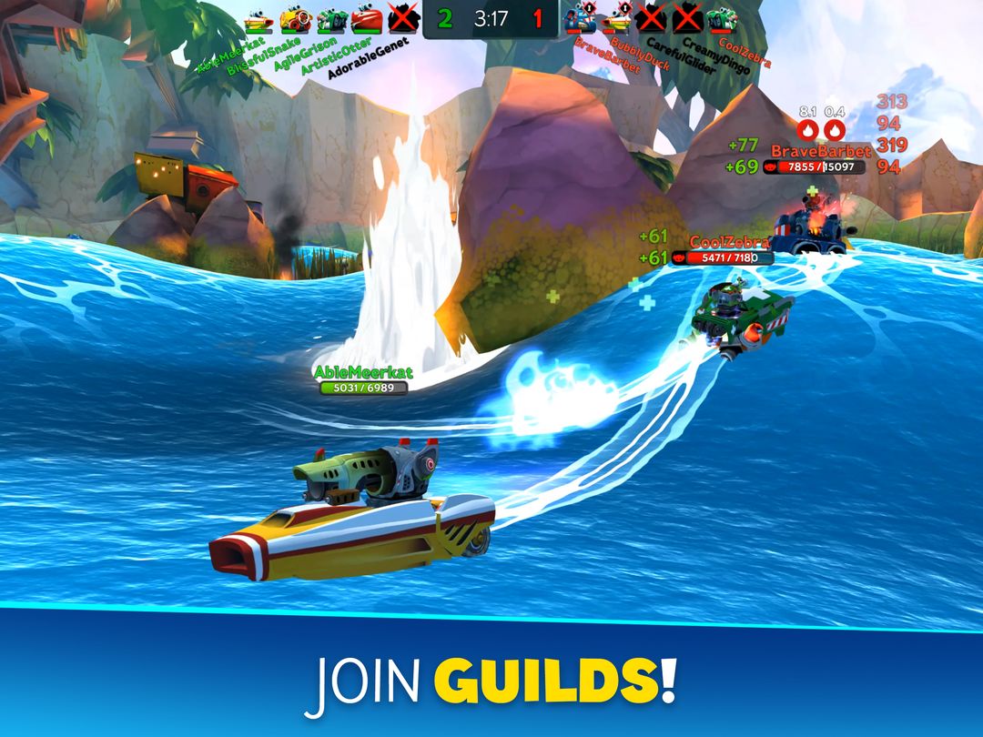 Battle Bay screenshot game