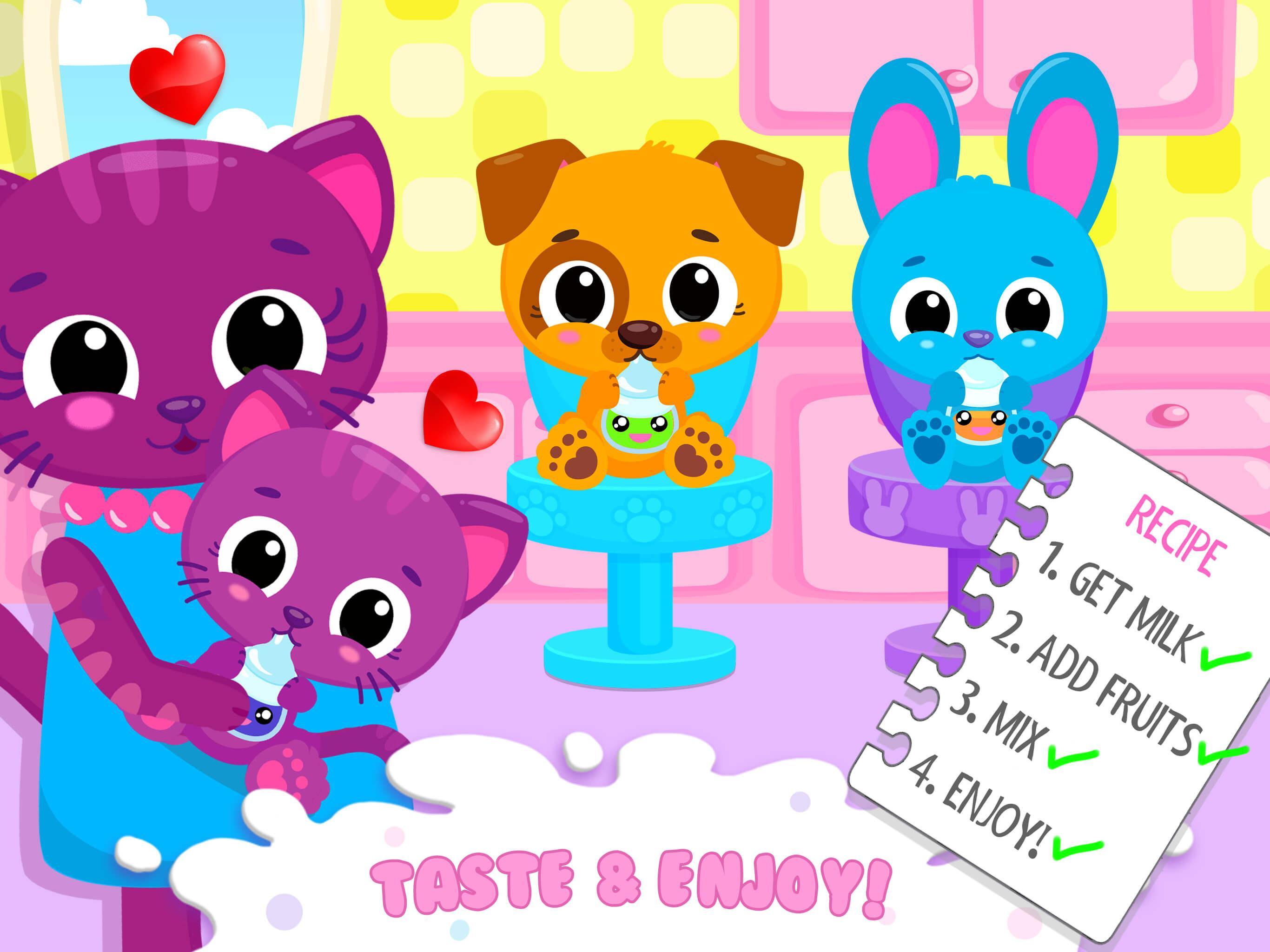 Cute & Tiny Milkshakes - Baby Fruit Smoothies ภาพหน้าจอเกม