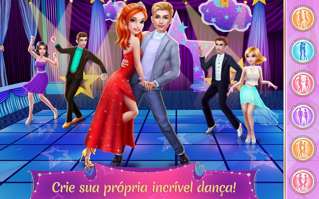 Captura de Tela do Jogo Rainha do Baile:  Ame e dance