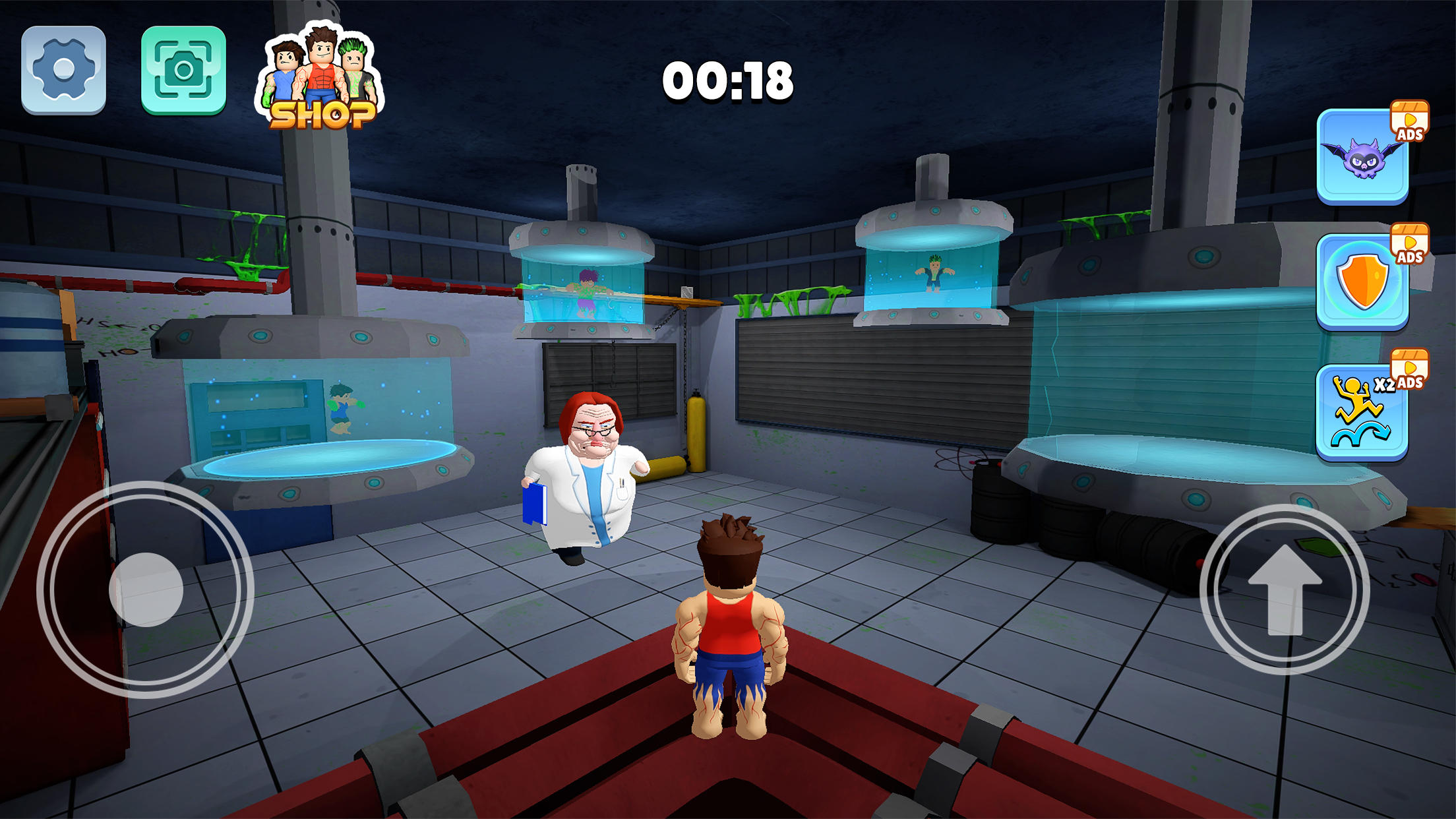 Captura de Tela do Jogo Escape Obby: Lab Challenge