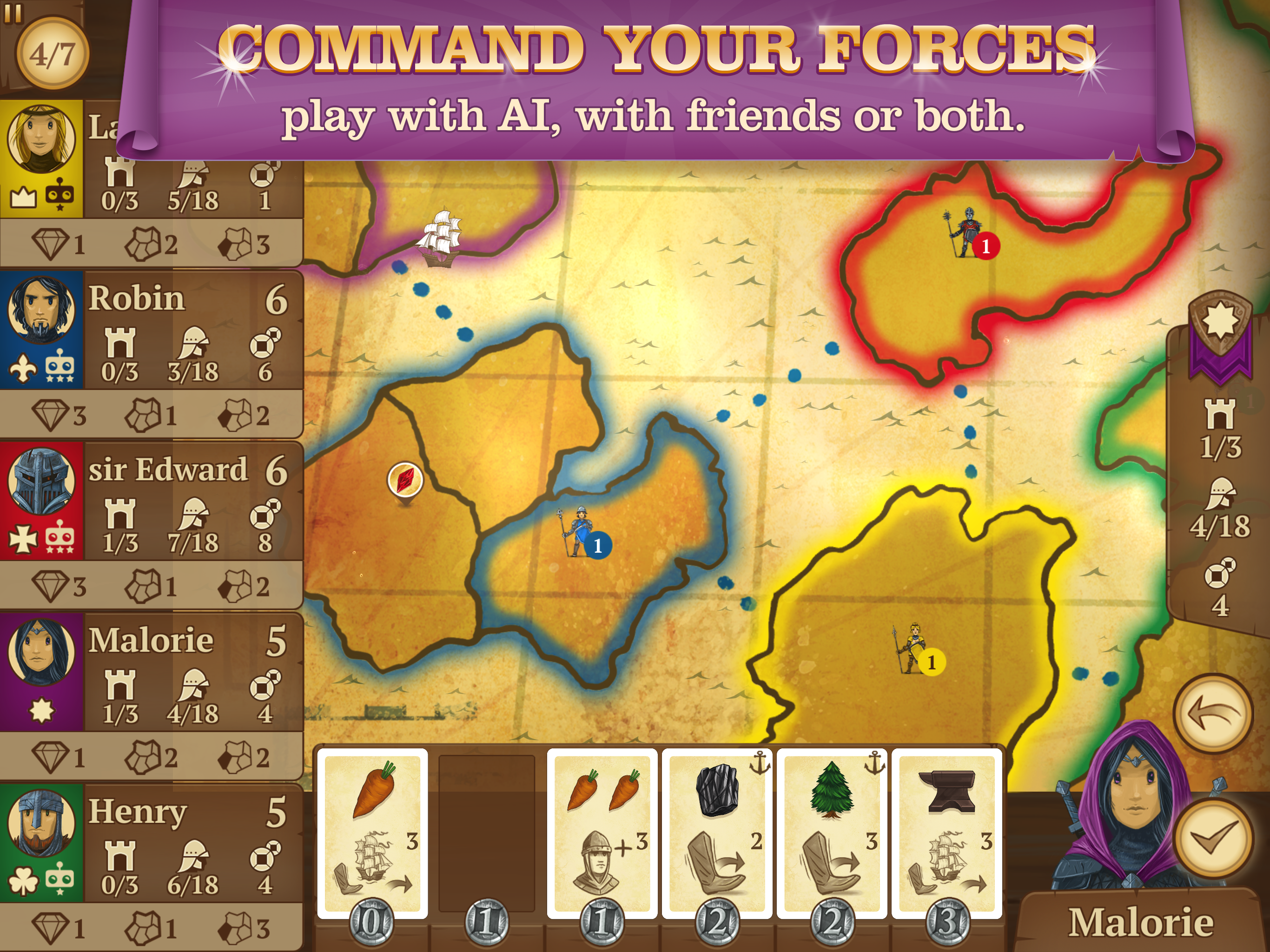 Eight-Minute Empire Game Screenshot