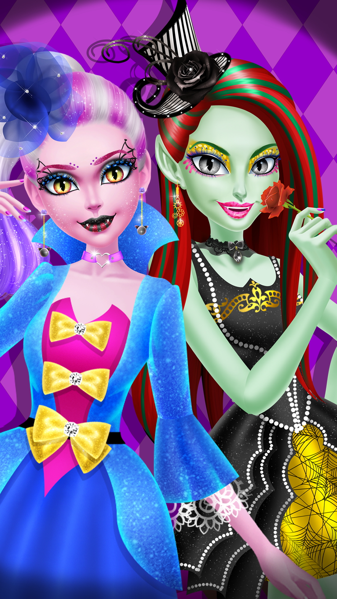 Beauty Girl Monster Style Spa Game Screenshot