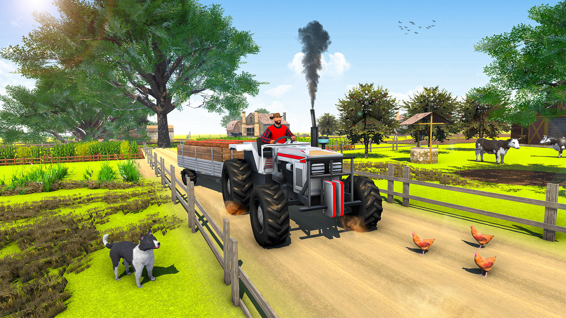 Farming Tractor Games 2024 Game Screenshot