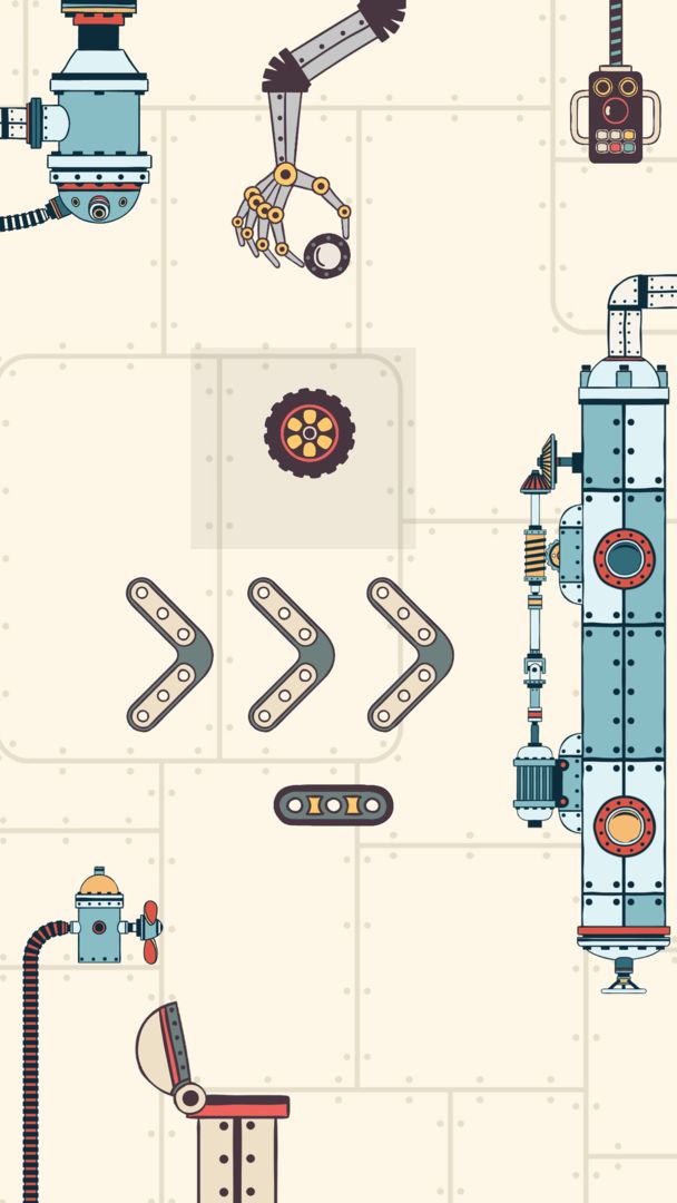 Screenshot of Steampunk Puzzle Physics Game