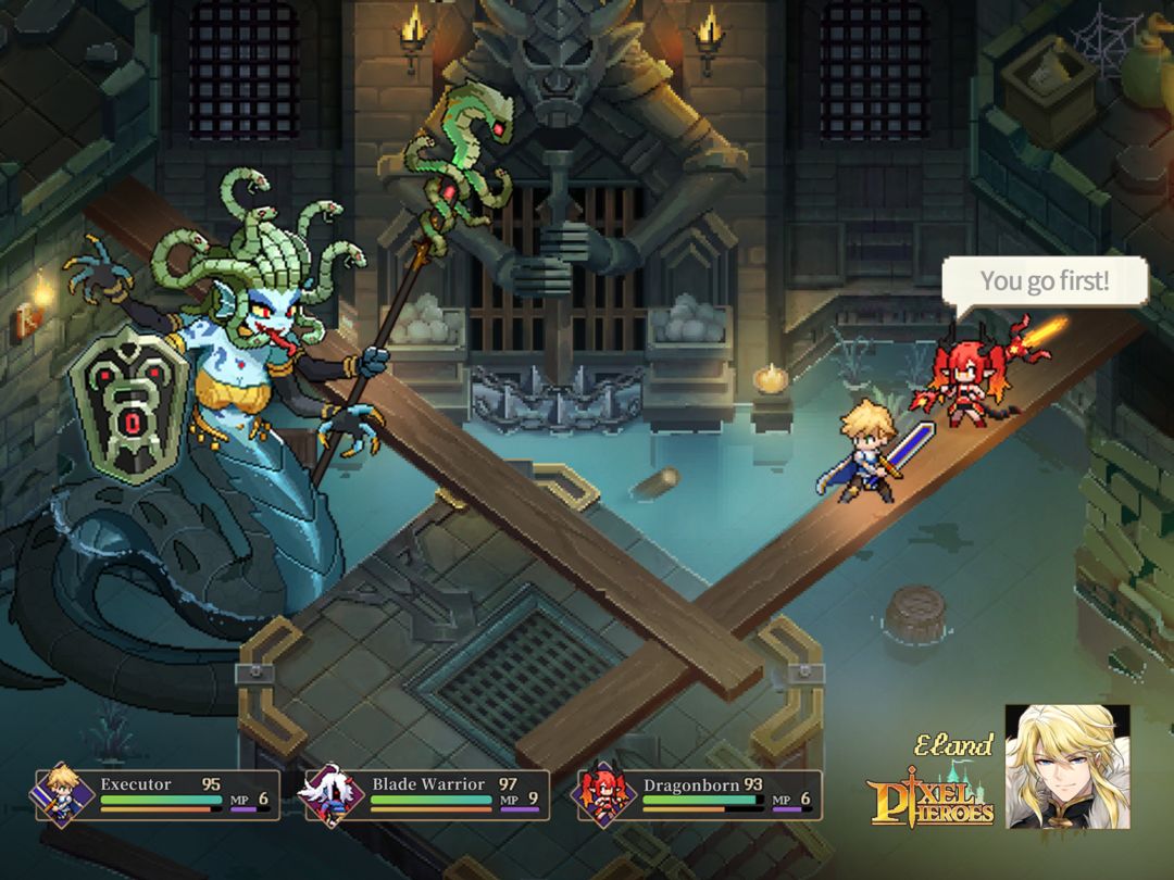 Pixel Heroes: Tales of Emond screenshot game