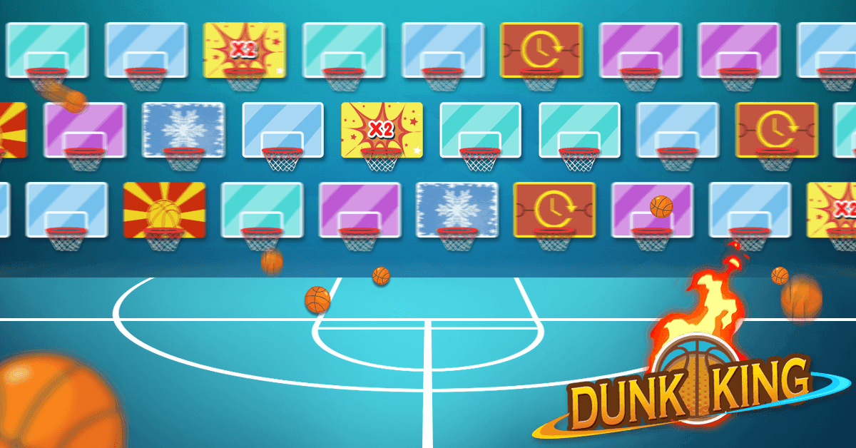 Скриншот игры Dunk King - Basketball