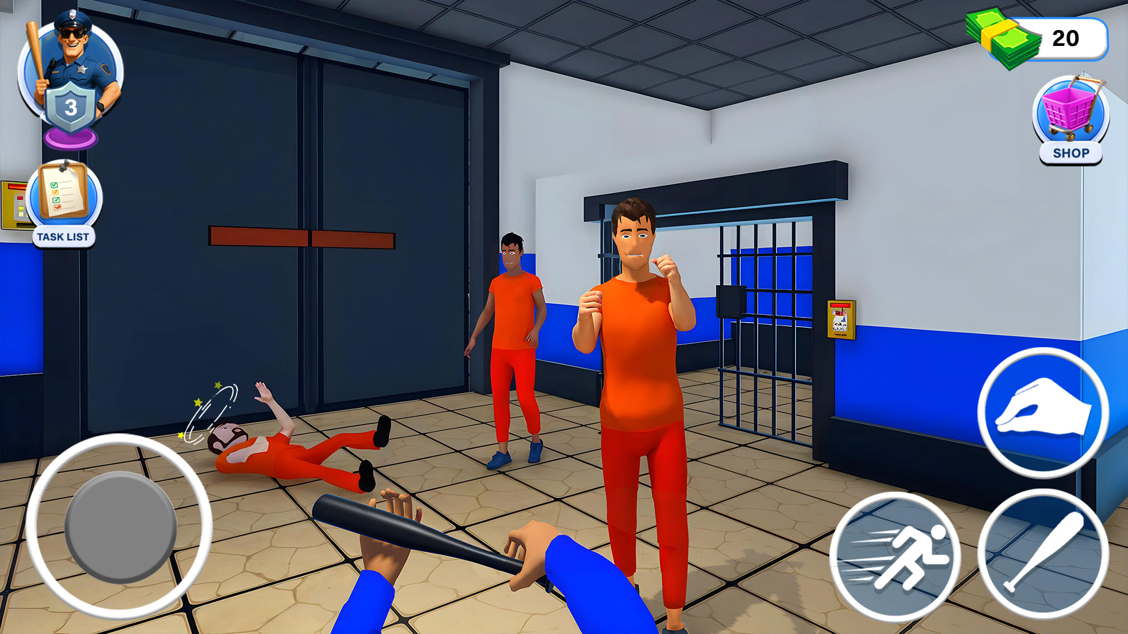 Police Prison Patrol Escape 3D Game Screenshot