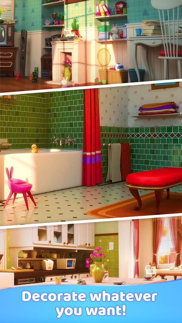 Merge Decor: Dream Home Design screenshot game