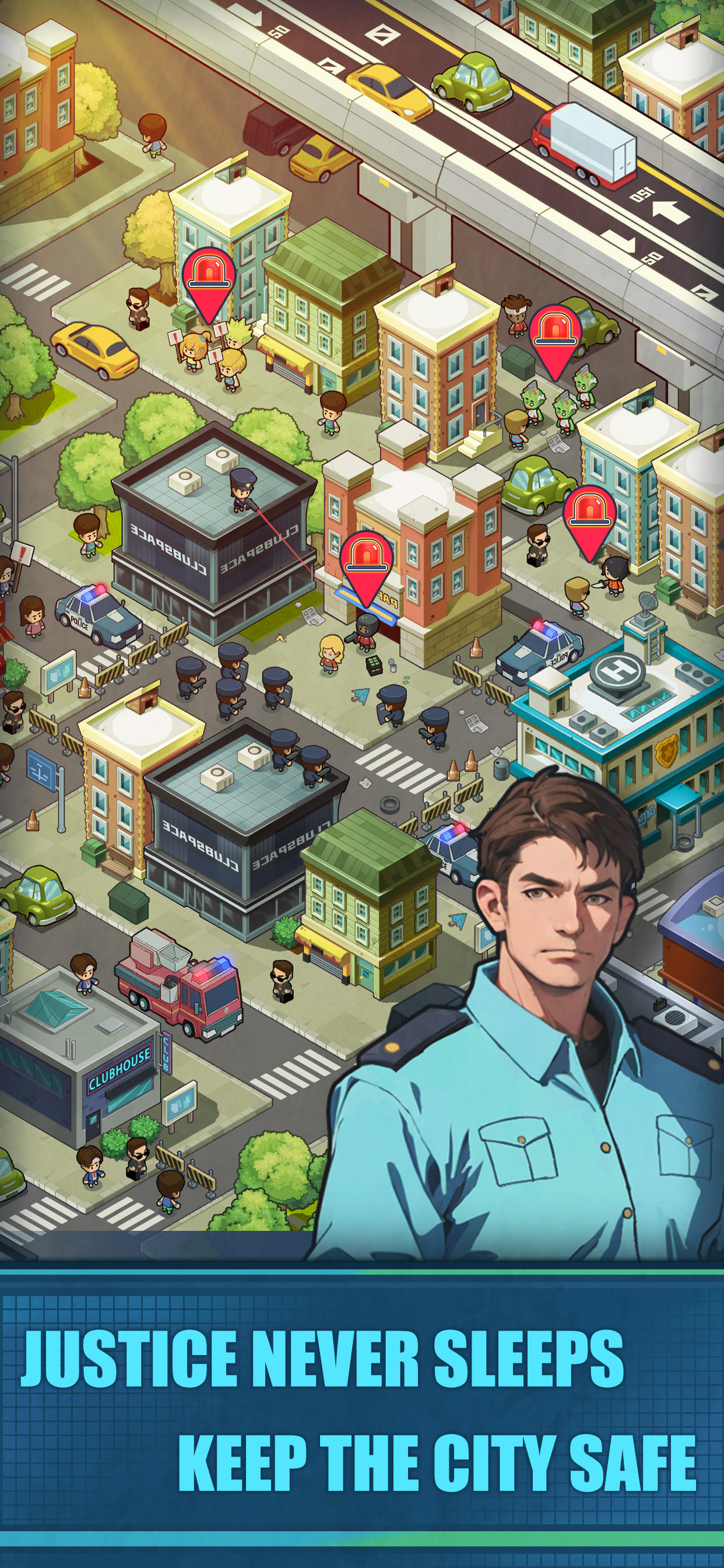 Police Empire Tycoon－idle game 게임 스크린샷