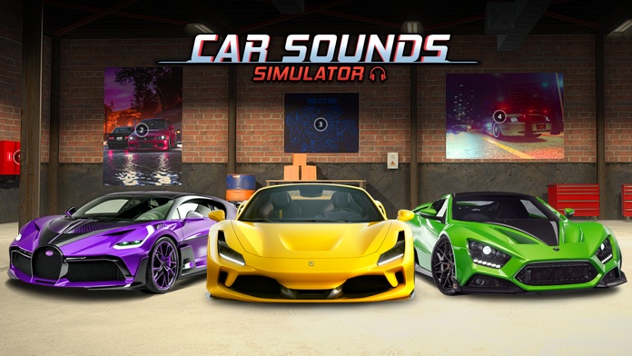 Screenshot of Car Sound Engine Simulator