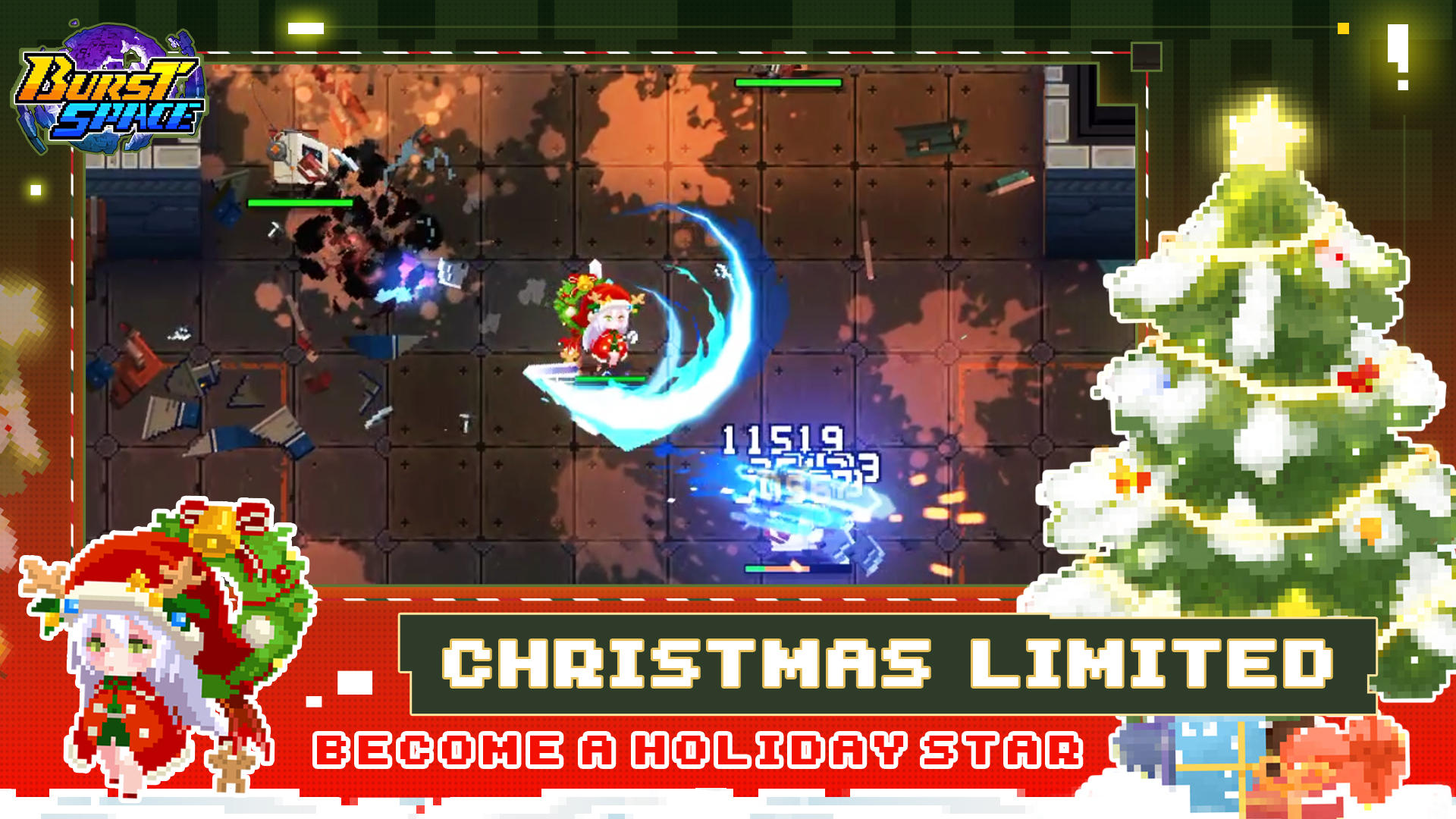 Burst Space Game Screenshot