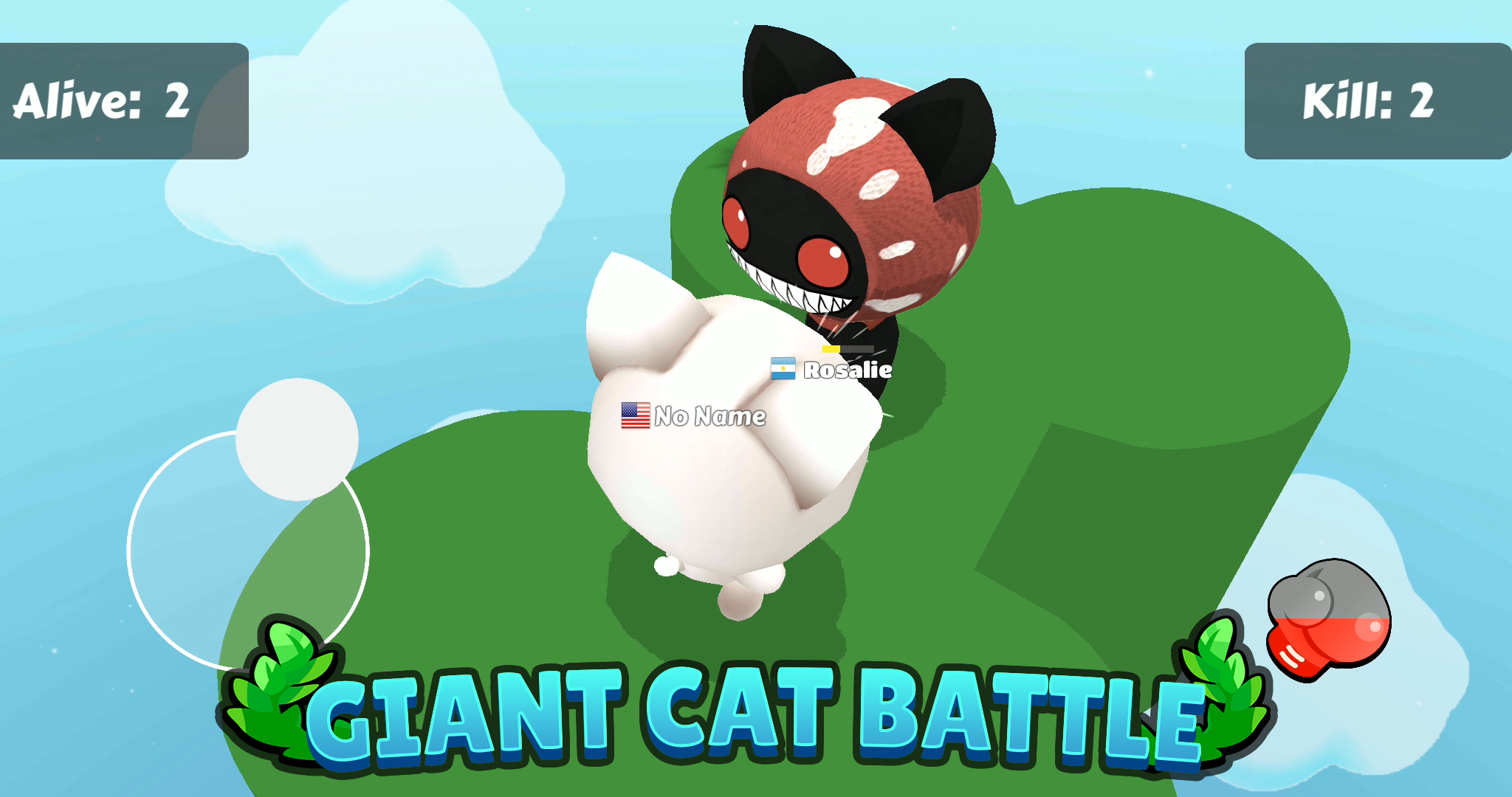 Cats Impact .io ภาพหน้าจอเกม