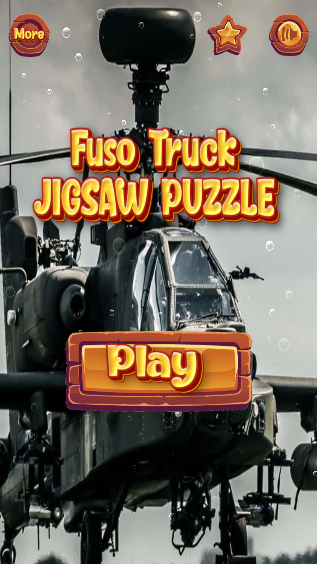 Скриншот игры Helicopter Jigsaw Puzzles