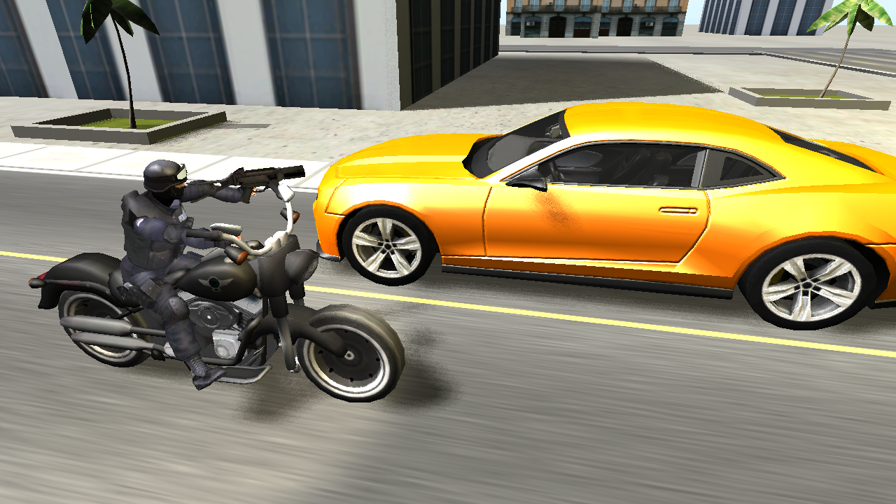 Screenshot 1 of Moto de combate en 3D 
