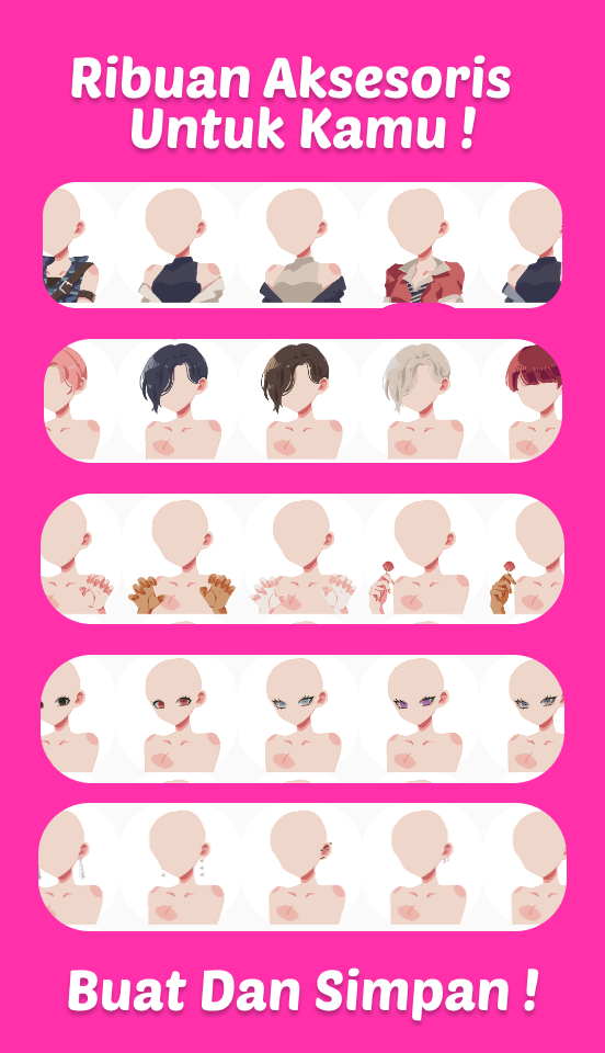 Screenshot 5 of Anime Maker : Dress Up Anime 