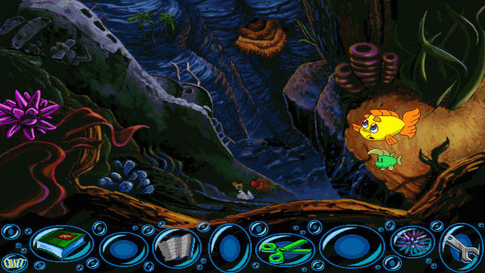 Freddi Fish 2: Haunted School Game Screenshot