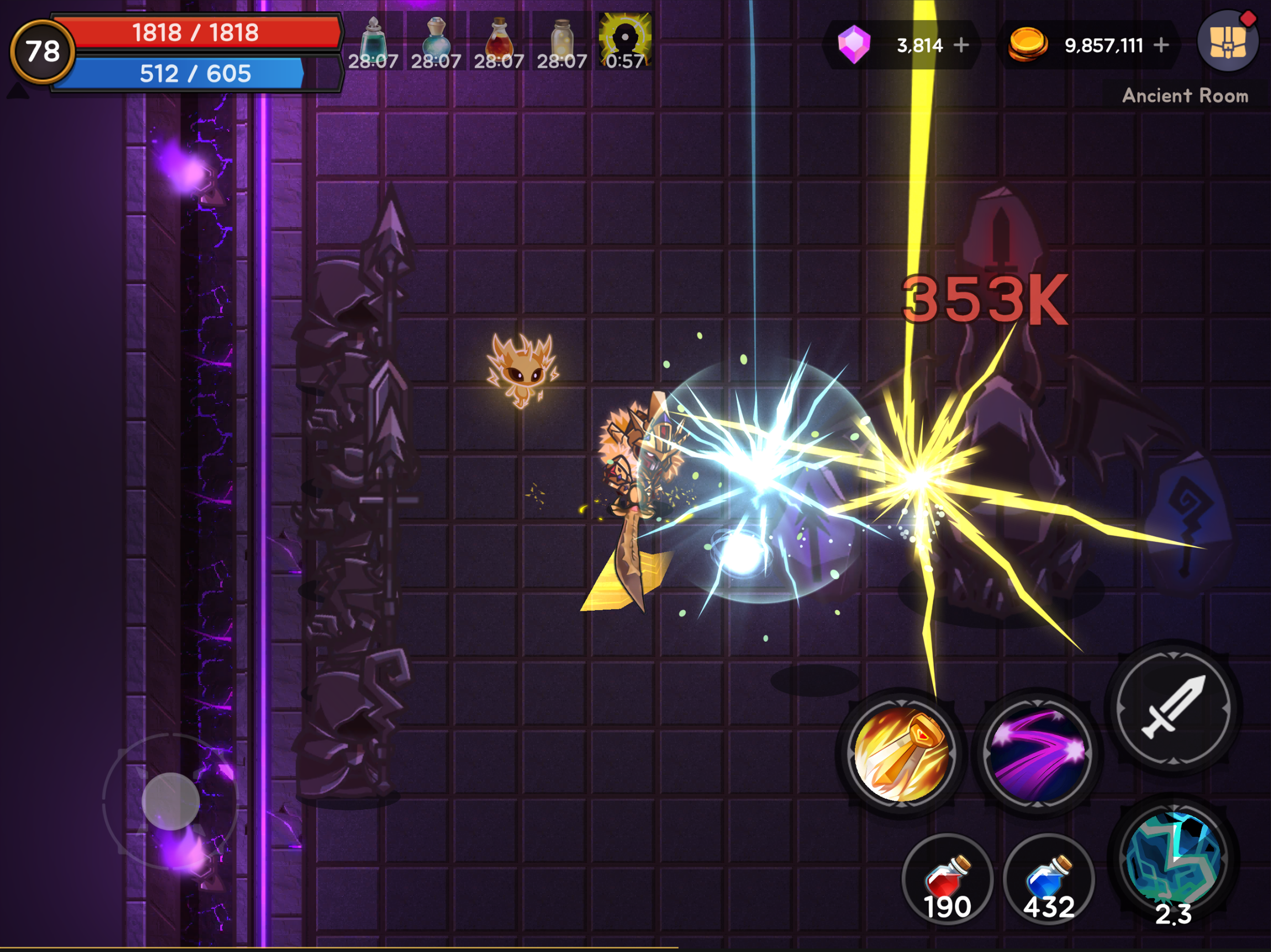 Tower And Swords Game Screenshot