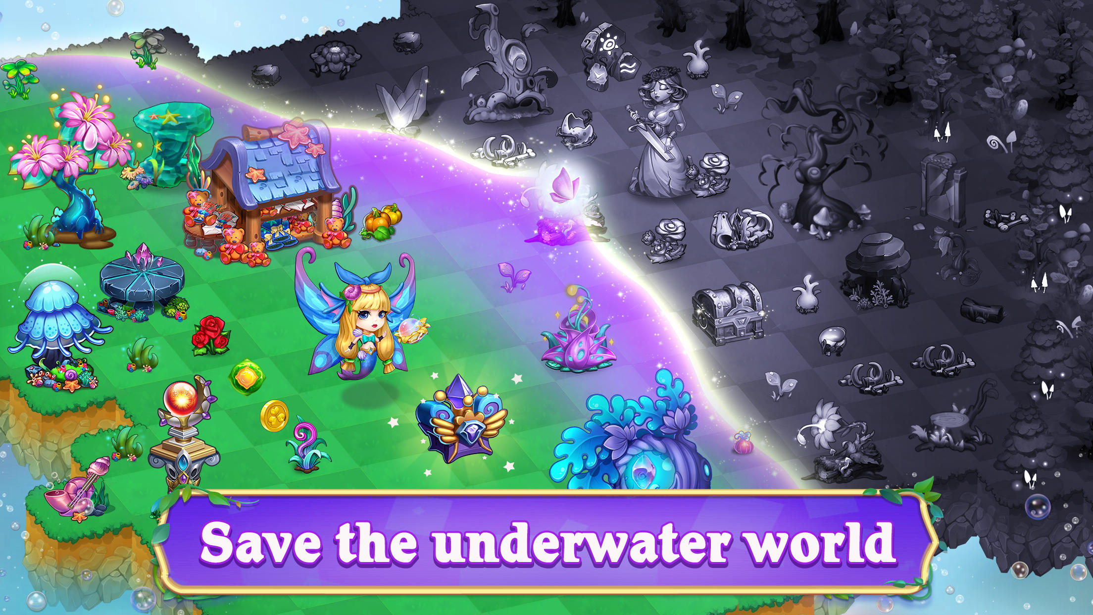 Fantasy of Atlantis Game Screenshot